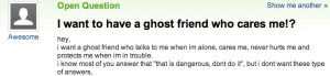 ghost friend