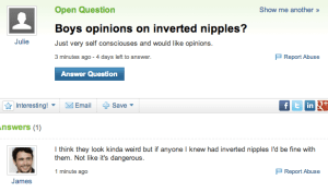 inverted nipples