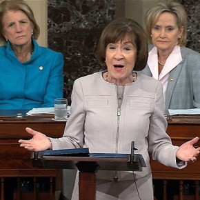 Senator Collins: “We MUST listen to women before we tell them it doesn’t&nbsp;matter.”
